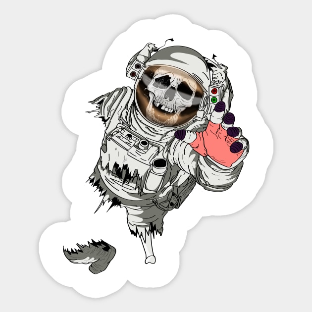 cosmonaut Sticker by Tch_Viktor_25